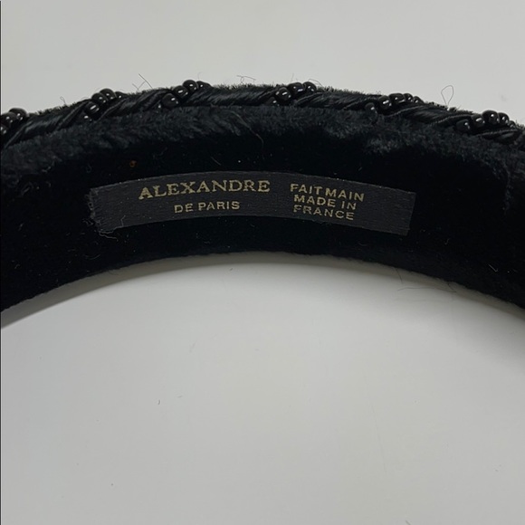 Alexandre de Paris Velvet Hairband main image 4